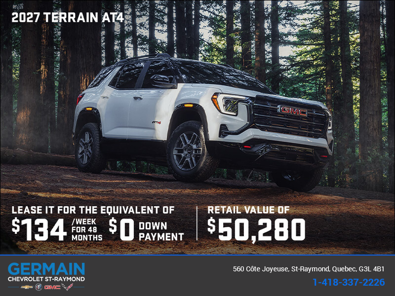 The 2027 GMC Terrain AT4