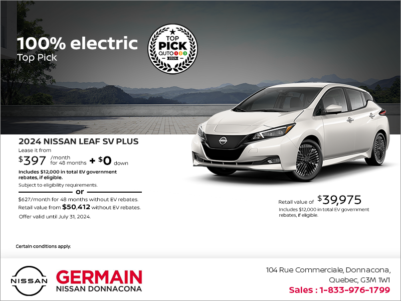 Get the 2024 Leaf Today!