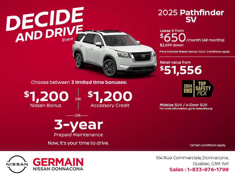 Get the 2025 Pathfinder today!