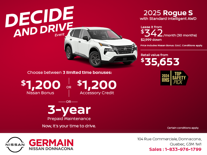 Get the 2025 Rogue Today!