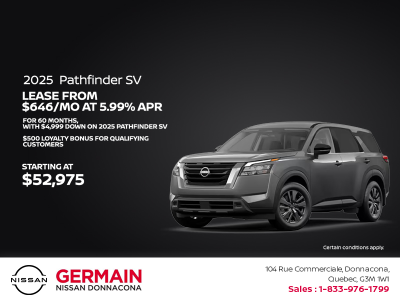 Get the 2025 Pathfinder today!