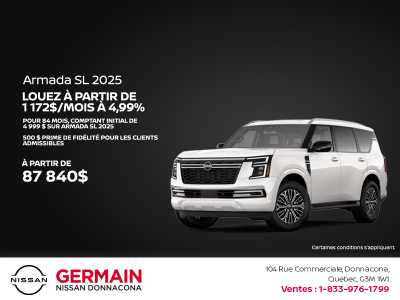 Obtenez la Armada 2025 !