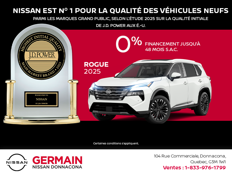 Obtenez le Rogue SL 2025 !