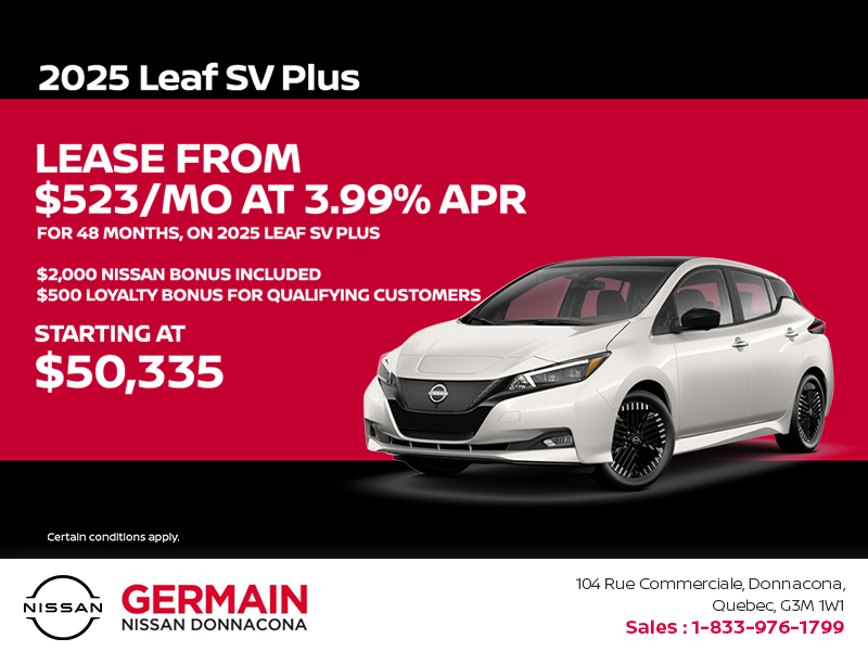 Get the 2025 Leaf Today!