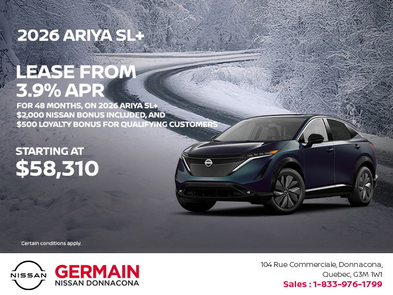 Get the 2026 Ariya Today!