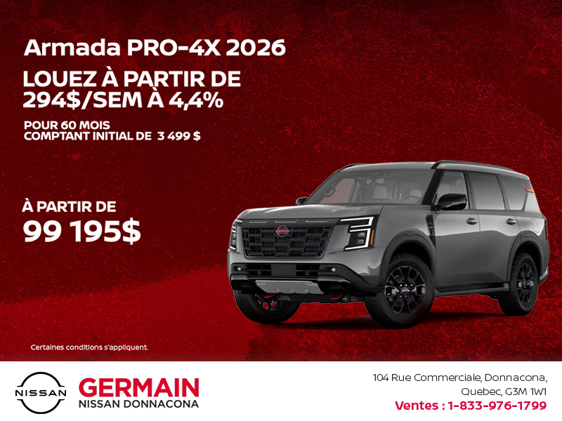 Obtenez la Armada 2026 !