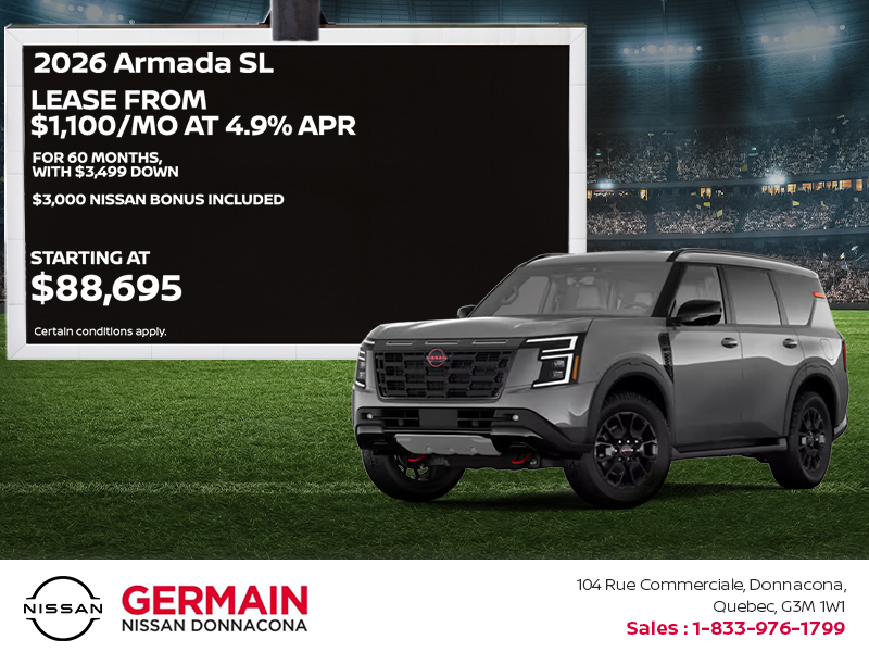 2026 Nissan Armada