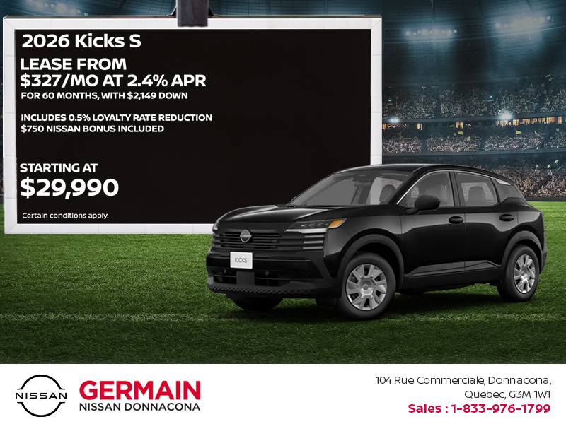 2026 Nissan Kicks