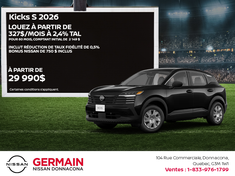 Nissan Kicks 2026
