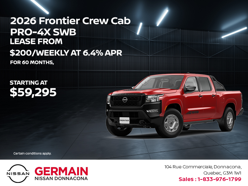 2026 Nissan Frontier