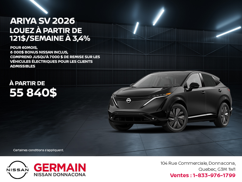 Nissan Ariya 2026