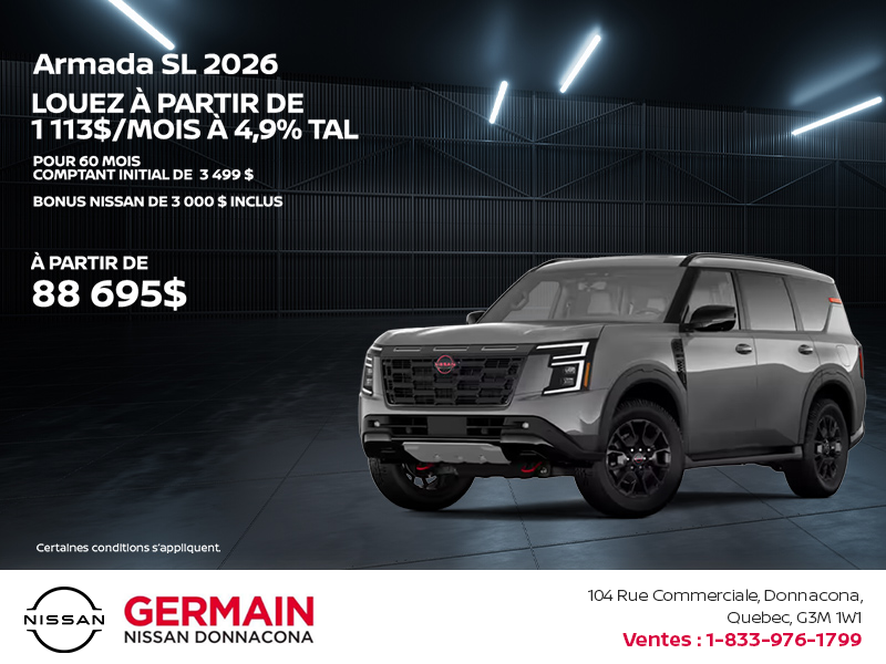Nissan Armada 2026