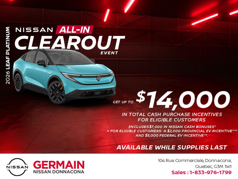 Get the 2026 Leaf Platinum Today!