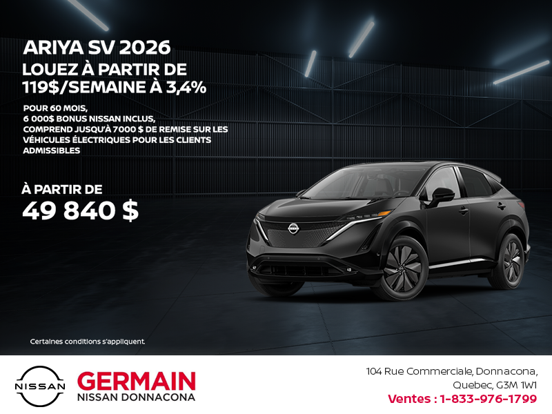 Nissan Ariya 2026
