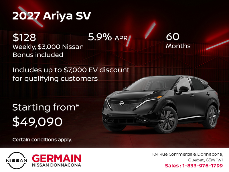 2027 Nissan Ariya