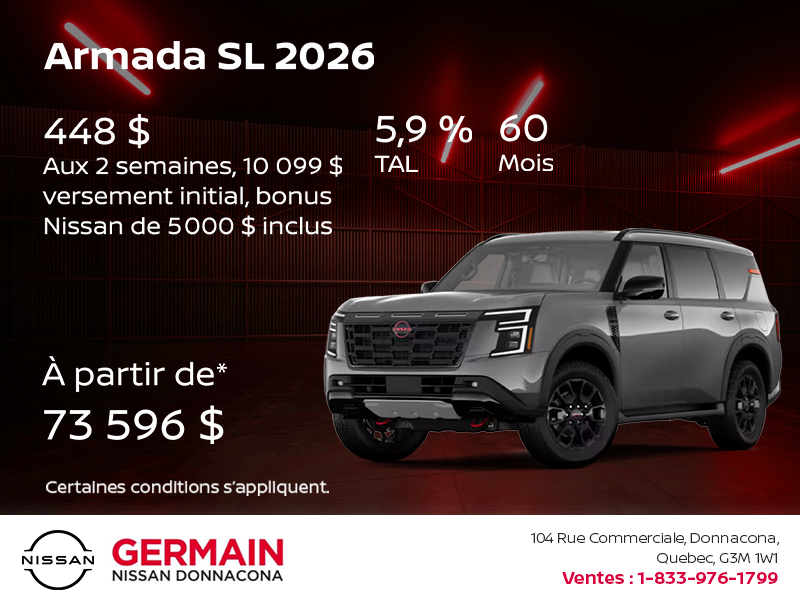 Nissan Armada 2026