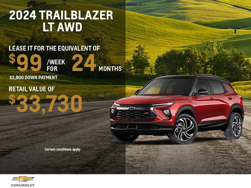 Get the 2024 Chevrolet Trailblazer