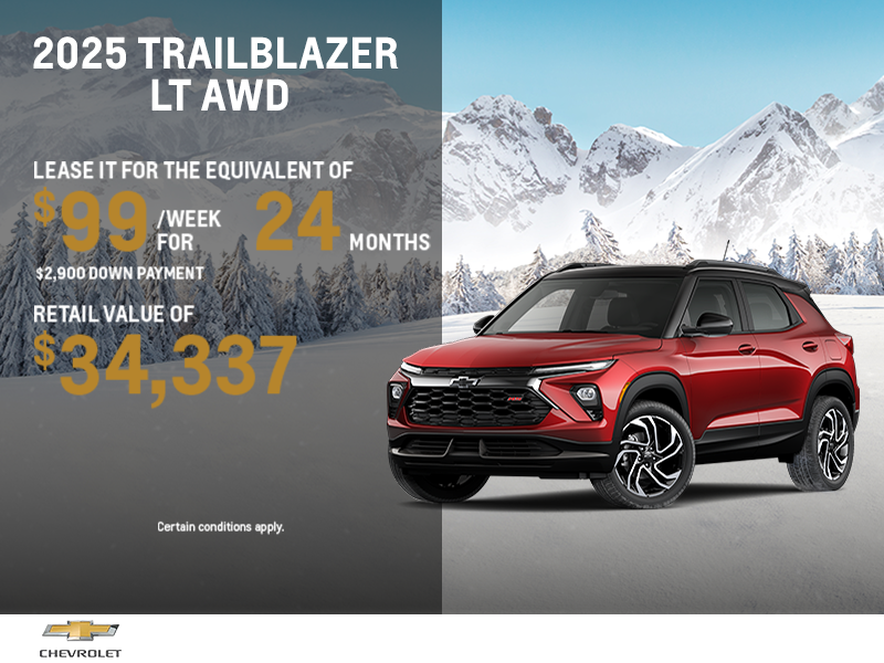 Get the 2024 Chevrolet Trailblazer LT AWD