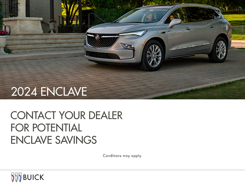 Get the 2024 Buick Enclave