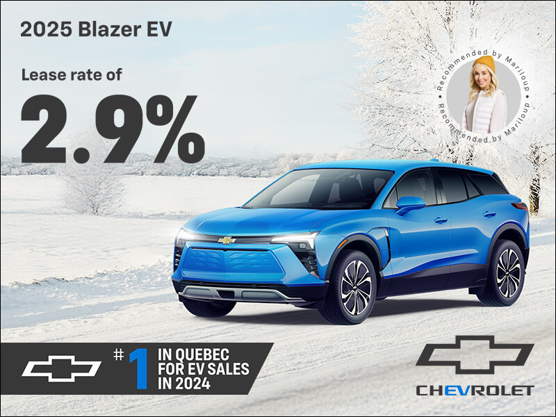 Get the 2025 Chevrolet Blazer EV