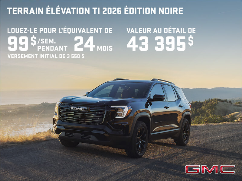 Le GMC Terrain 2026