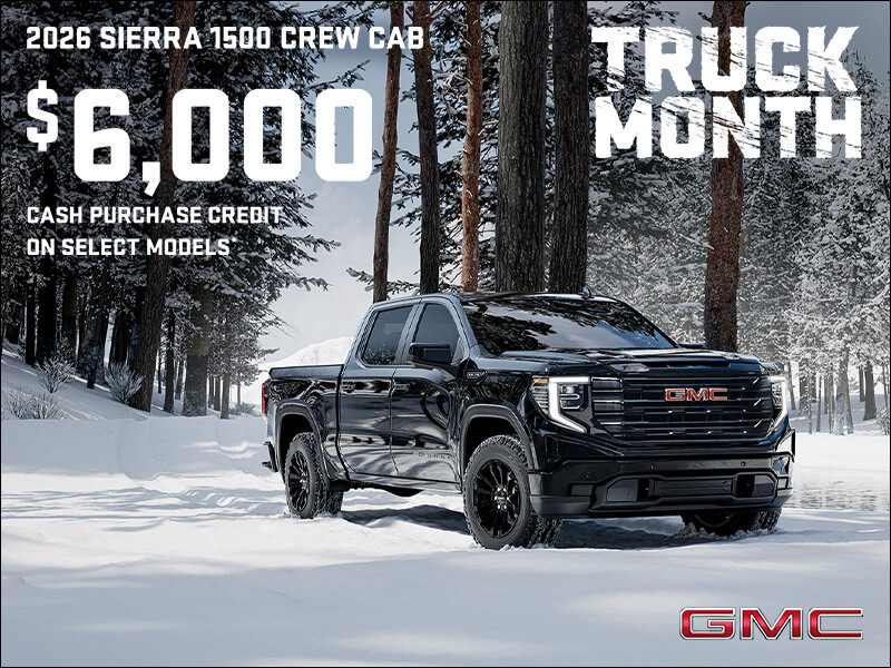 The 2026 GMC Sierra 1500 Crew Cab
