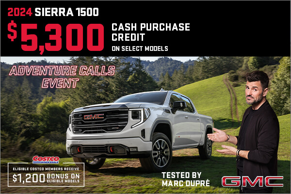 The 2024 GMC Sierra 1500 | Dubois et Freres in Plessisville