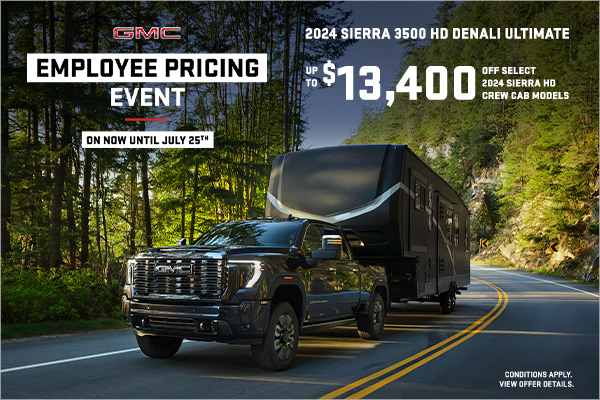 The 2024 GMC Sierra 3500 HD Denali Ultimate