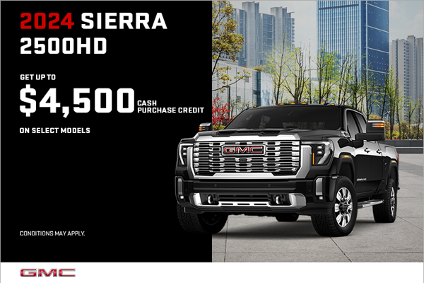 The 2024 GMC Sierra 25000HD