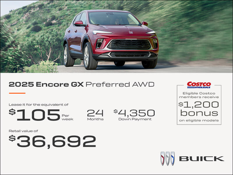 Get the 2025 Buick Encore GX