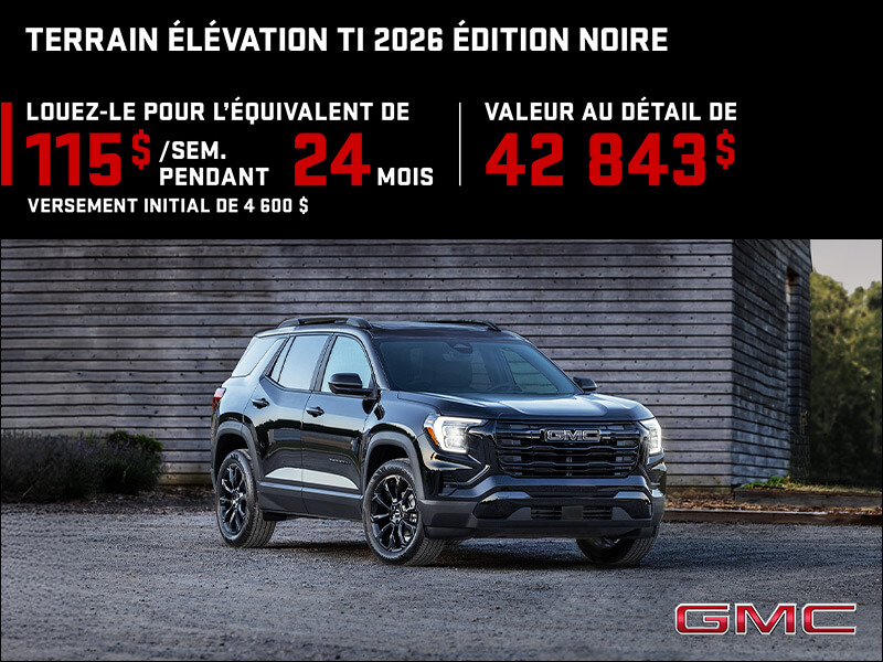 Le GMC Terrain 2026