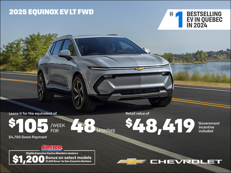 Get the 2025 Chevrolet Equinox EV