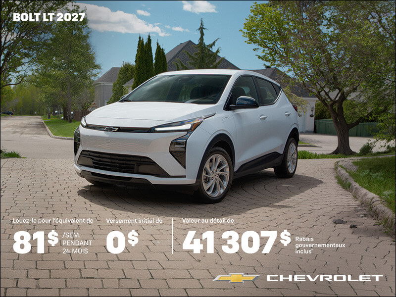 L'événement Chevrolet