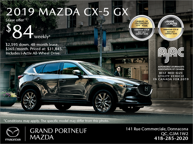 Get the 2019 Mazda CX-5!