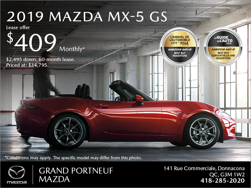 Get the 2019 Mazda MX-5 Today!