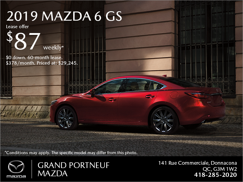 Get the 2019 Mazda6!