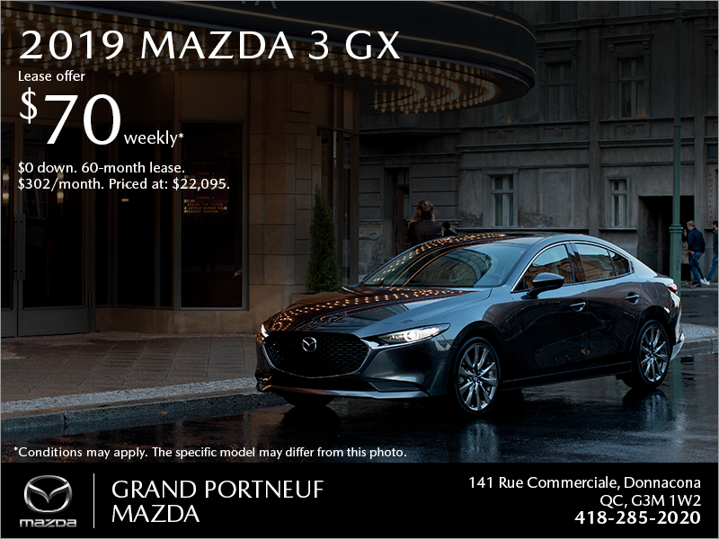 Get the 2019 Mazda3!