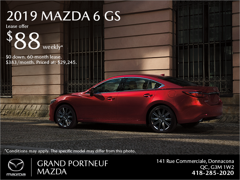 Get the 2019 Mazda6!