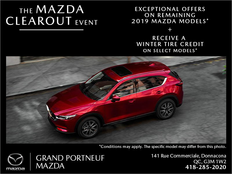 The Mazda Clearout Event