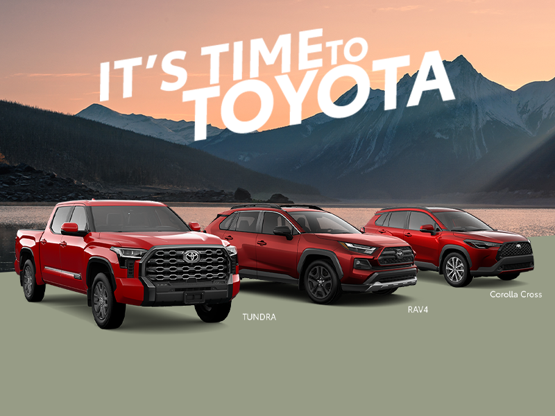 It's Time to Toyota!