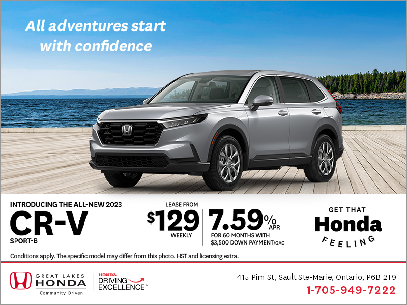 Get the 2023 Honda CR-V!