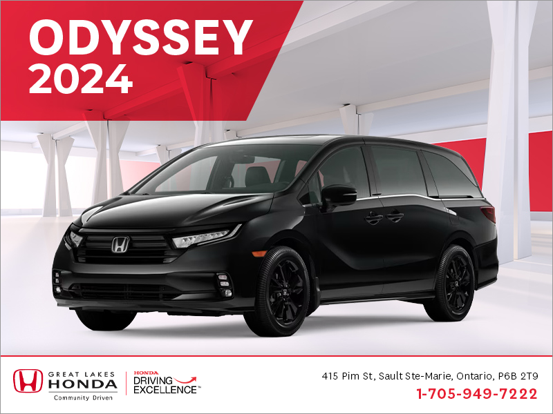 Procurez-vous le Honda Odyssey 2024 !