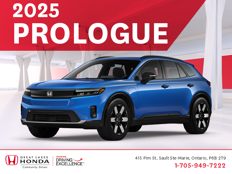 Get the 2025 Honda Prologue!
