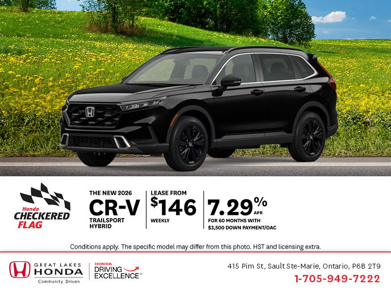 Get the 2025 Honda CR-V!