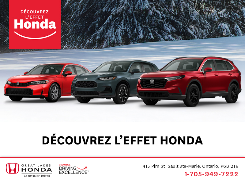 L'événement mensuel Honda !