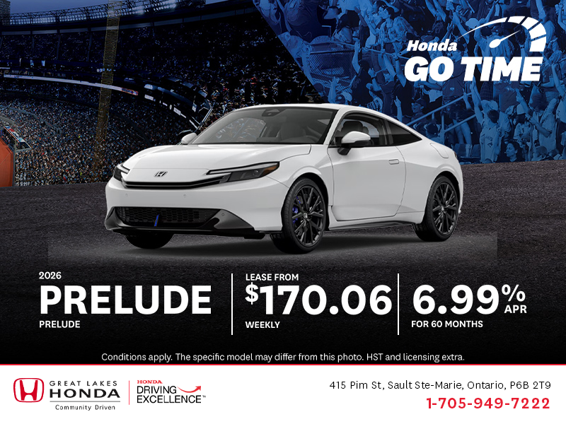 Get the 2026 Honda Prelude!