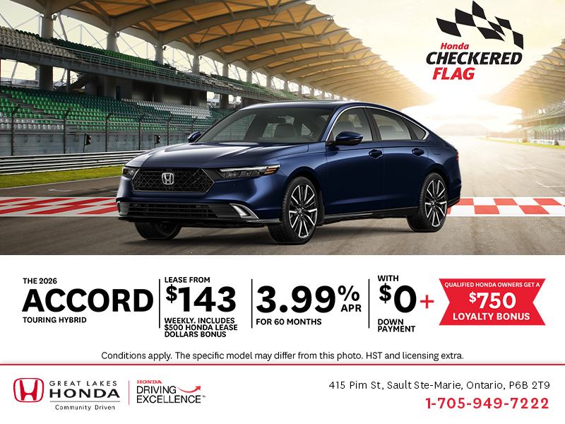 Get the 2026 Honda Accord!