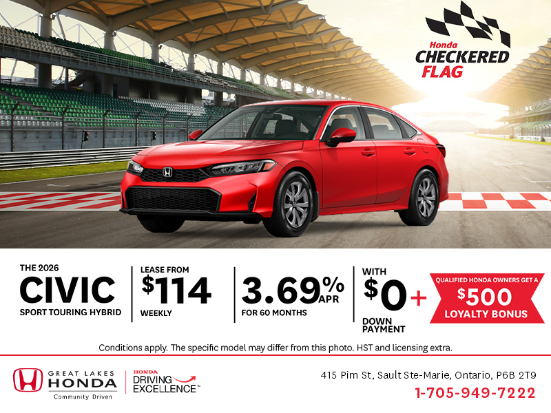 Get the 2026 Honda Civic Hybrid!