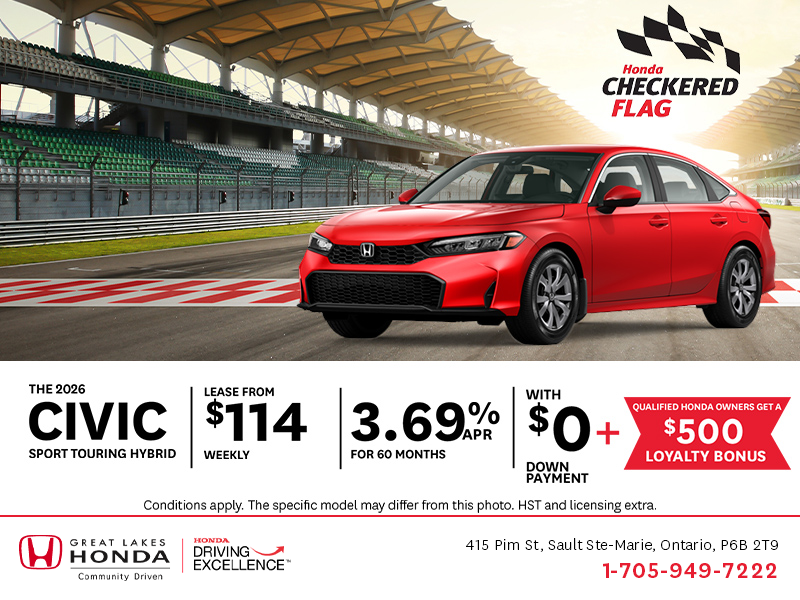Get the 2026 Honda Civic Hybrid!