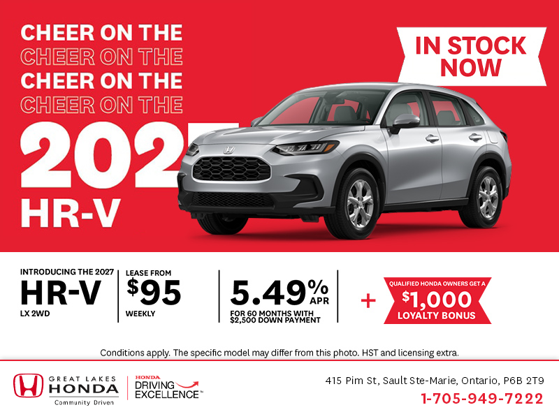 Get the 2027 Honda HR-V